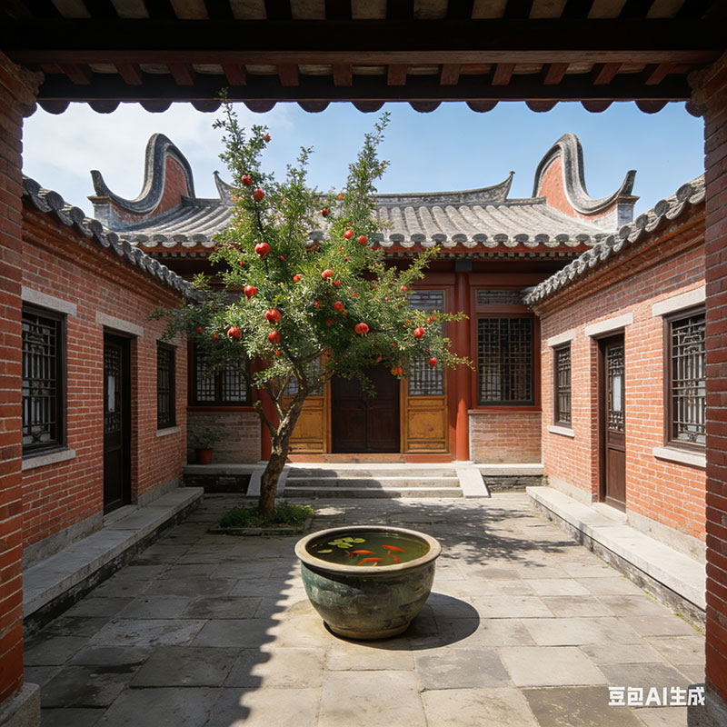 风格鲜明的传统建筑