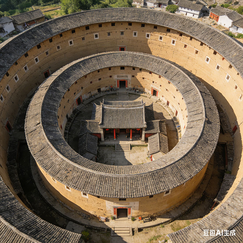 风格鲜明的传统建筑